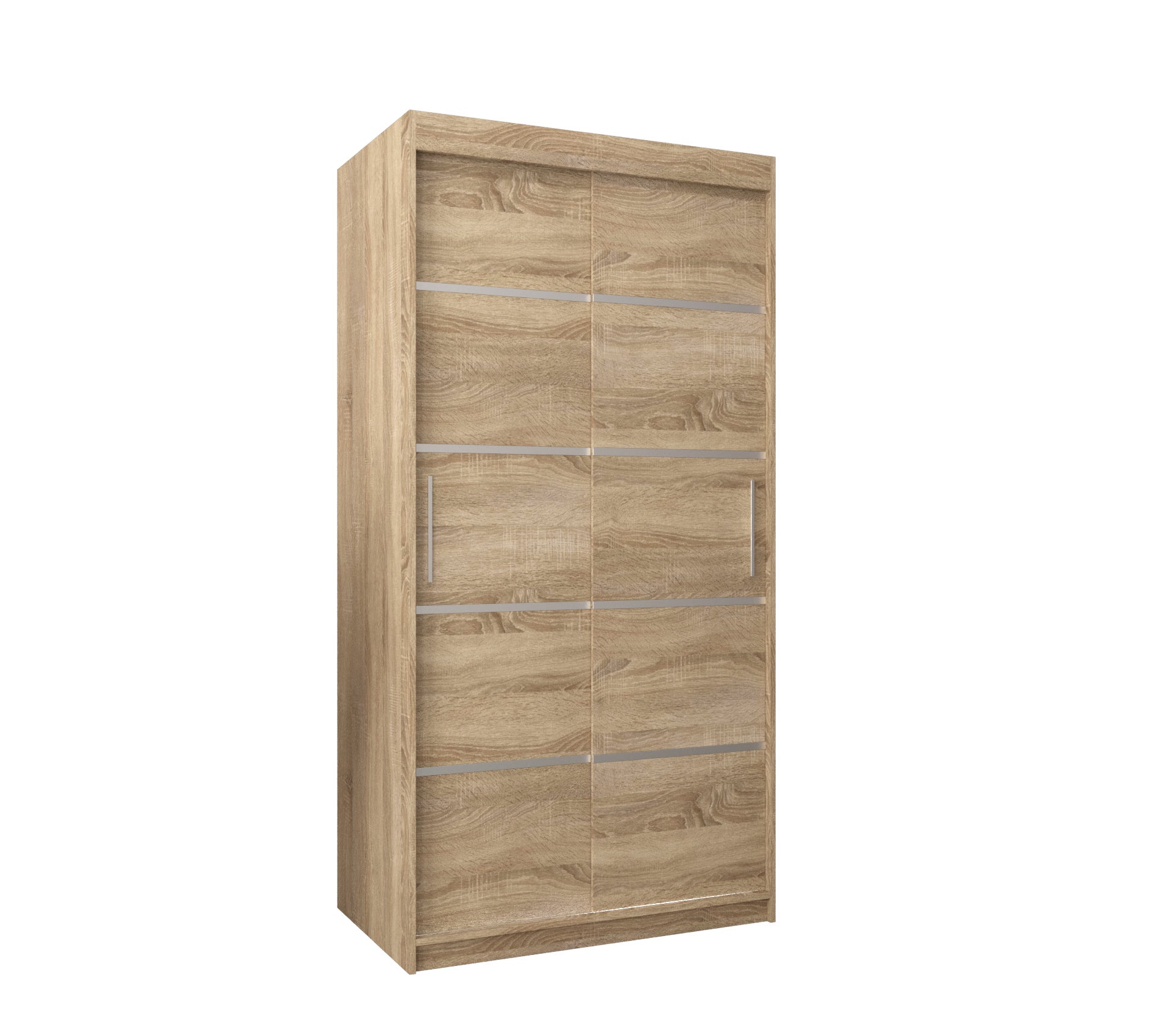 Szafa przesuwna garderoba Verona 1 100 x 62 x 200 cm Sonoma - Abiks Meble