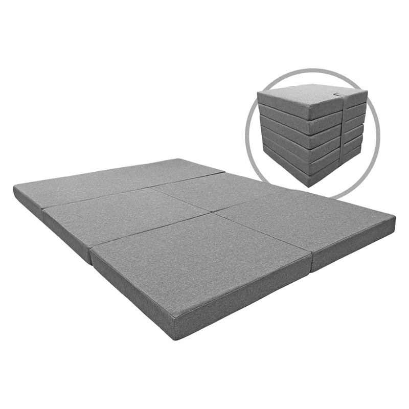 Colchón plegable camper universal 6 piezas (8cm)