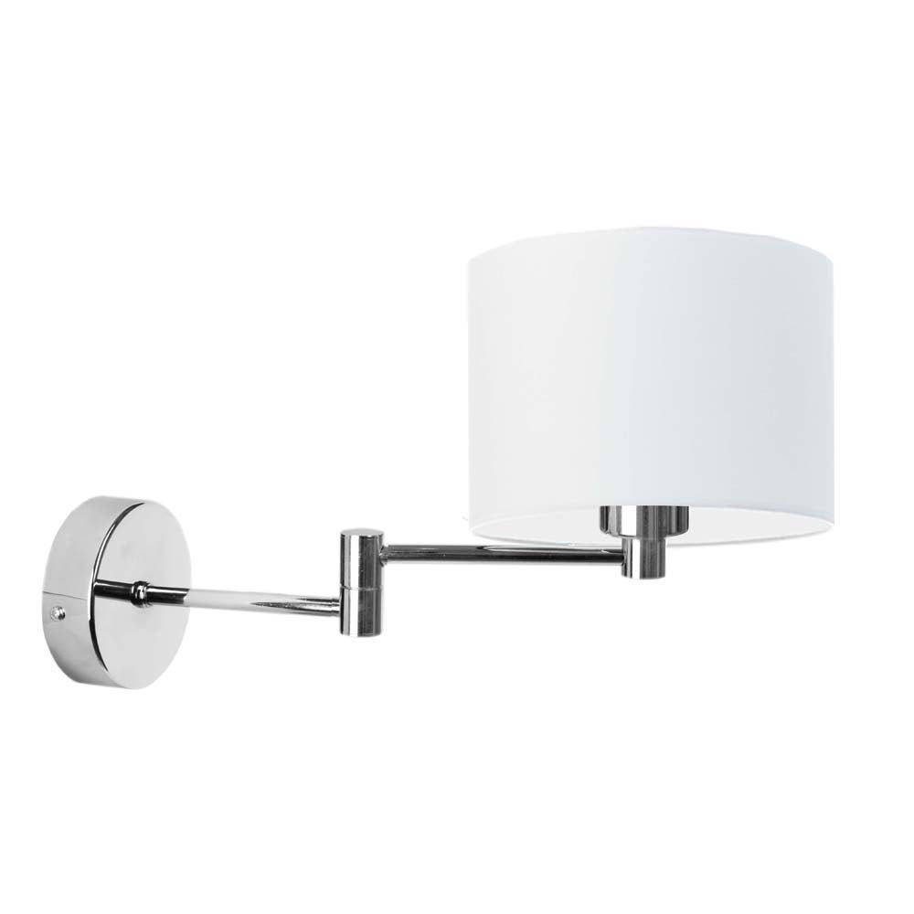 Kinkiet przegubowy lampa ścienna lampa na ścianę regulowany z abażurem walec BLUES