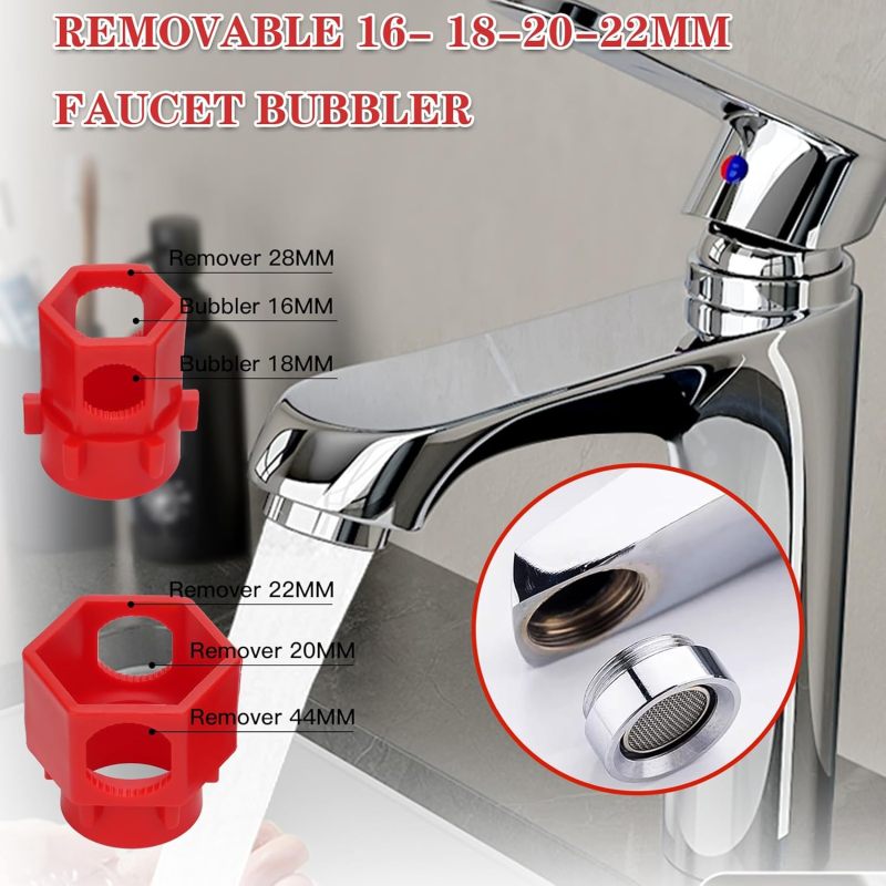 Clé de plomberie 14 en 1 multifonctionnelle pour robinets et évier - 5
