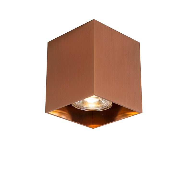 Reflektor Qubo 1 miedziany