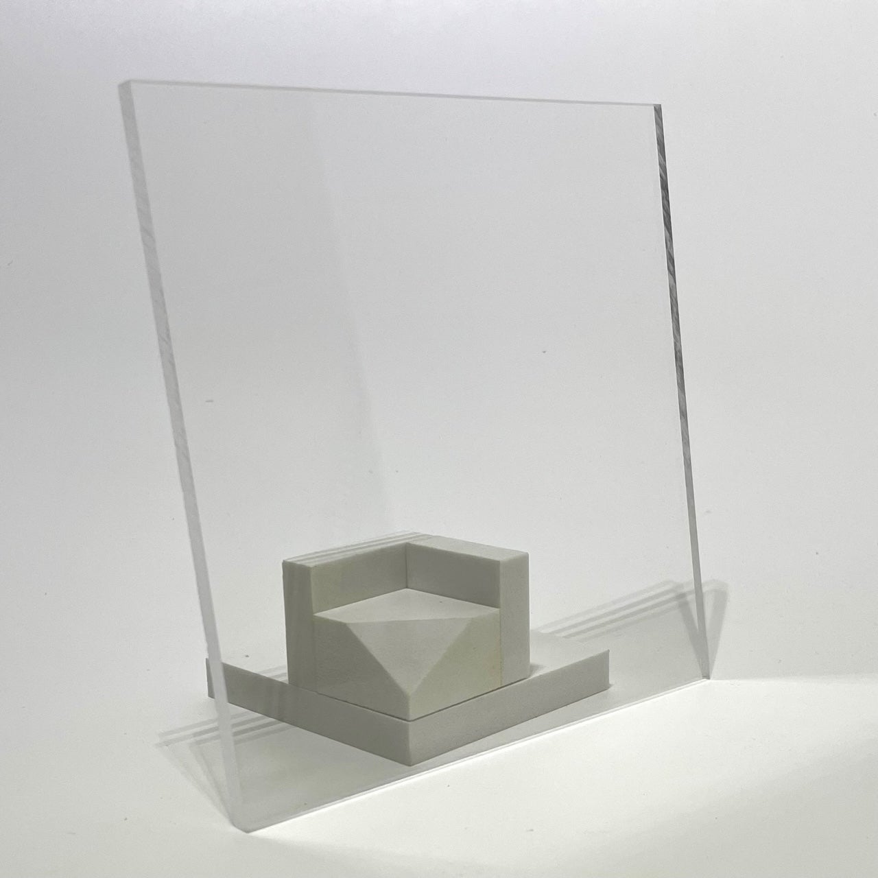 Plaque Plexiglas PMMA Transparent Ep. 5 mm L.100 x 50 cm - 2