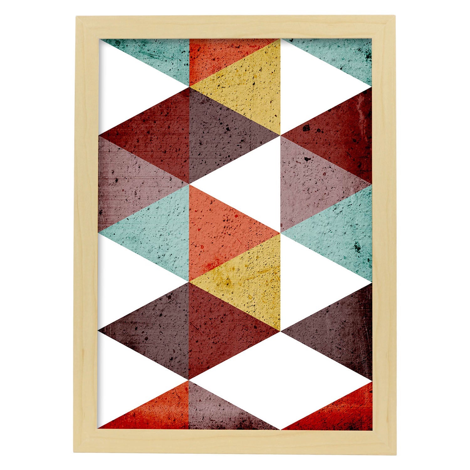 Dessin De Géométrie Colorée. La Lame Forme Otone 2, Illustrée De Formes ...