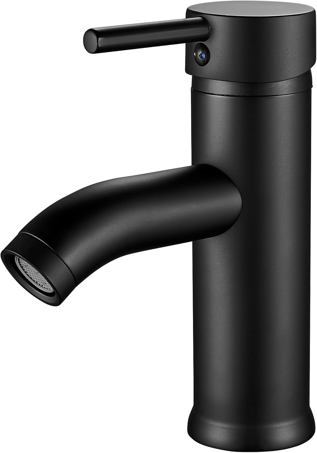 Czarny Kran do Łazienki, Jednouchwytowe Baterie Umywalkowe do Łazienki, Regulowana Bateria Umywalkowa Ciepła i Zimna, Bateria Umywalkowa