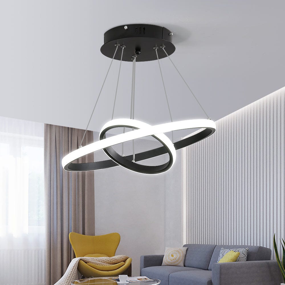 FEIXI LED Salle de Séjour Plafonnier Modern Carré Désign Lampe de FEIXI LED Salle de Séjour Plafonnier Modern Carré Désign Lampe de