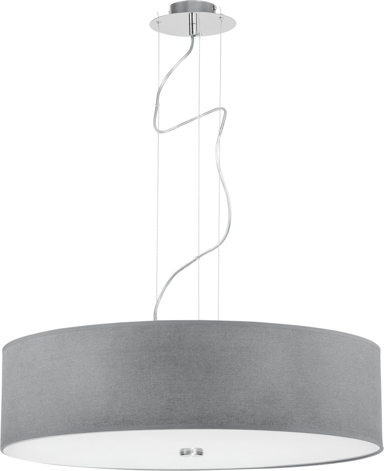 Lampa wisząca Viviane szara 3xE27x60W wym: 108 x 63 x 63 cm metal Nowodvorski Lighting