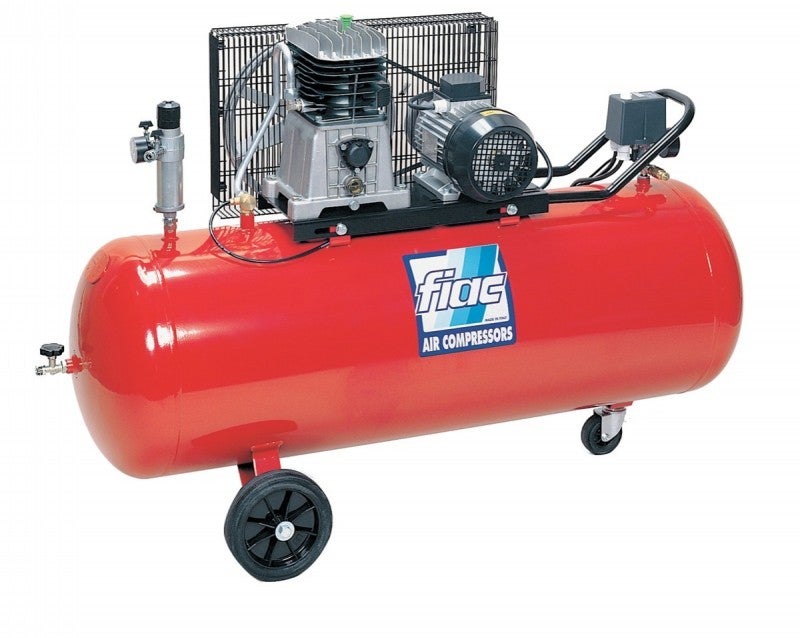 COMPRESSEUR FIAC AB200/360 200 L 3 CV COURROIE - 4