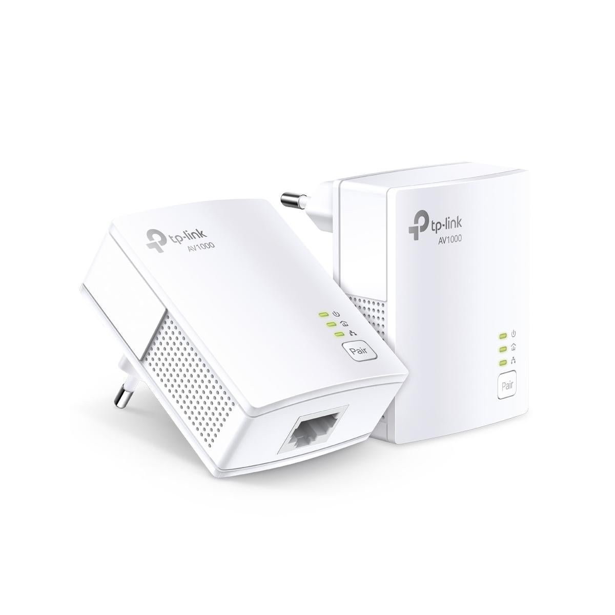Adaptador powerline TP-Link tl-pa7017kit 1000mbps/alcance 300m/pacote com 2