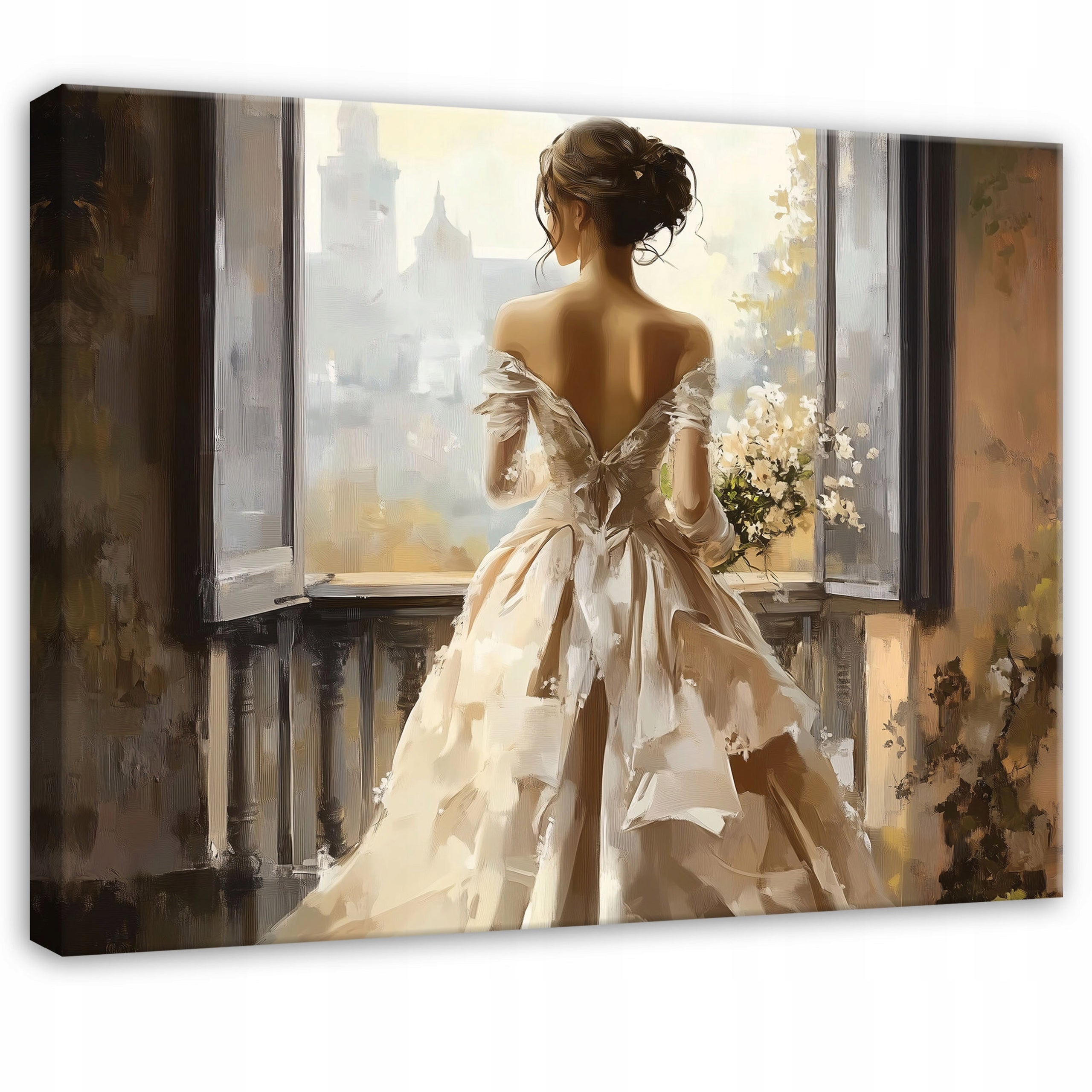 Tableau Banksy Sur Toile 80x60 Cm – Prêt à Accrocher – Visario