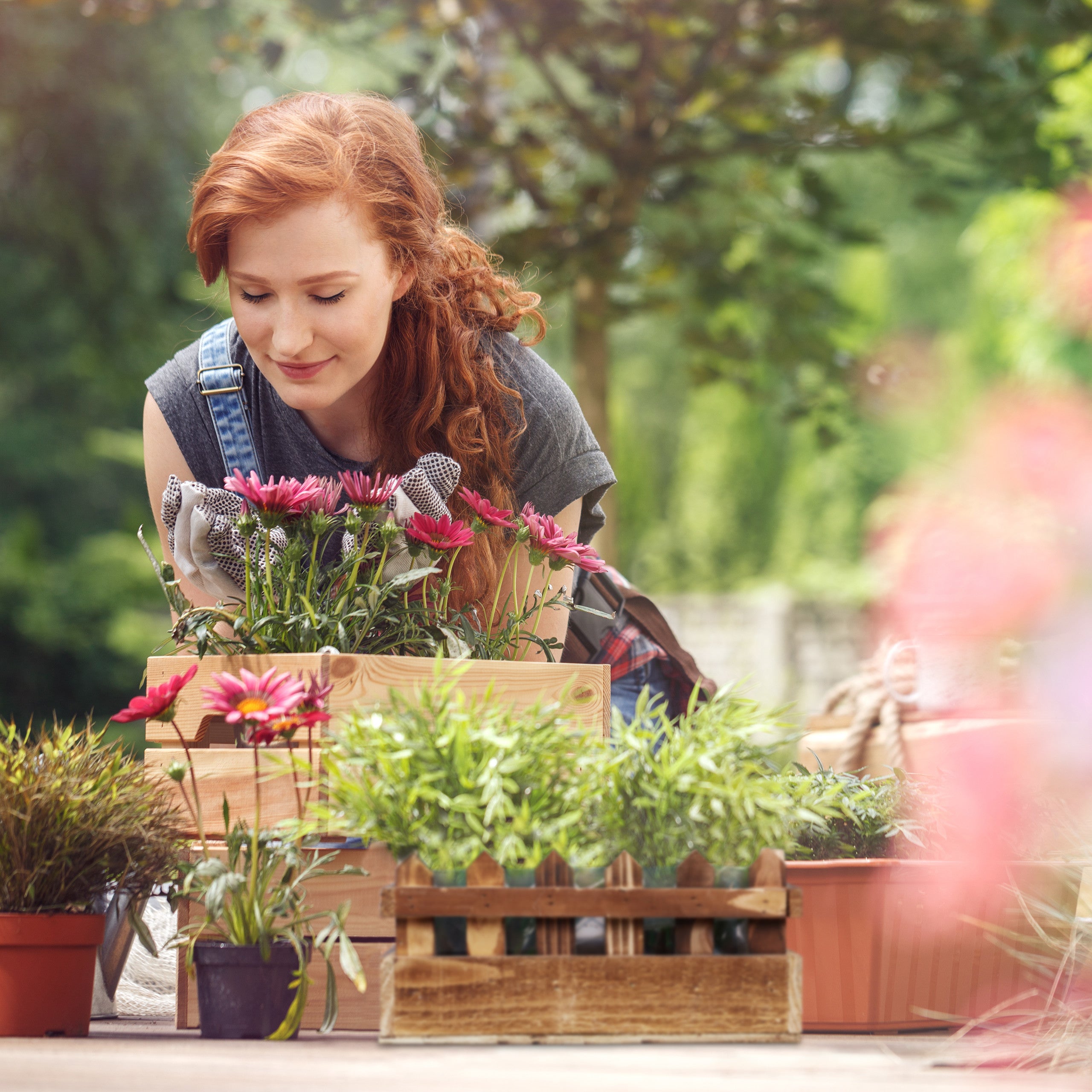 Relaxdays Fioriere in Legno Set da 3, da Balcone e Davanzale, Cassette Porta Fiori e Piante in Varie Misure, Naturale - 3