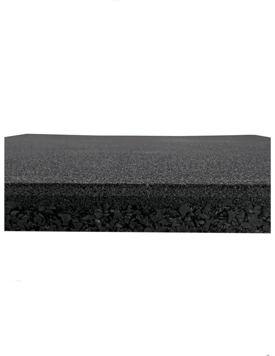 Telha de borracha sólida profissional | 50x50cm | Especial para Ginásios e Competições | 15 mm - 1 unidade (Preto) - 5