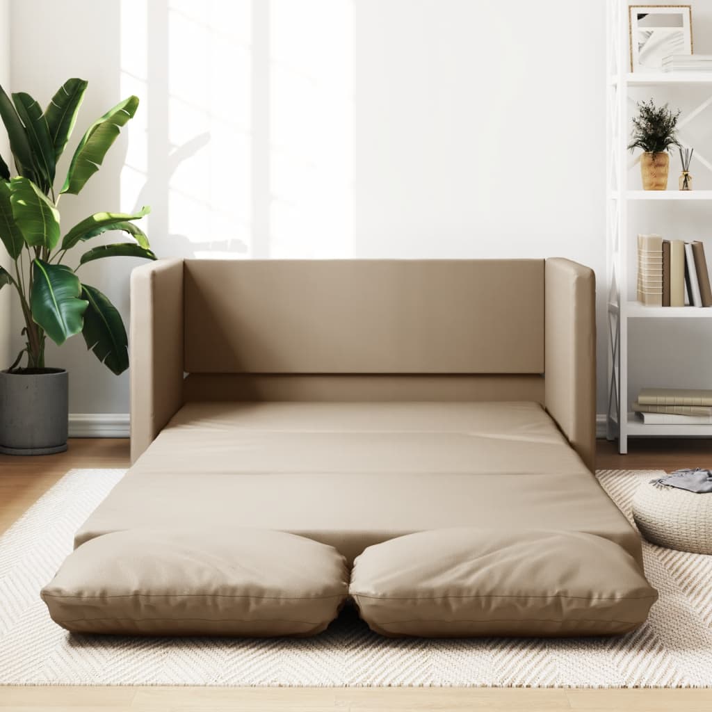Maison exclusive - sofá cama suelo 2 en 1 cuero sintético capucmaison exclusive - no 112x174x55 cm