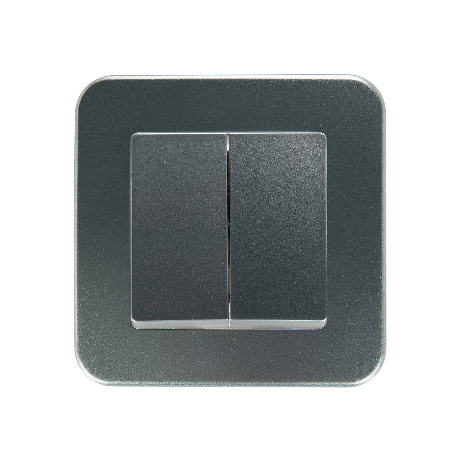 LEDKIA LIGHTING Unterputz Mehrfachsteckdose | 2x Schuko + 2x USB | Aluminium | Versteckbare Stecker