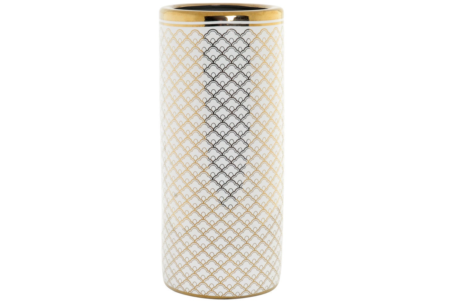 Porte-parapluie En Porcelaine Bleue – Neuf (16 Pouces)