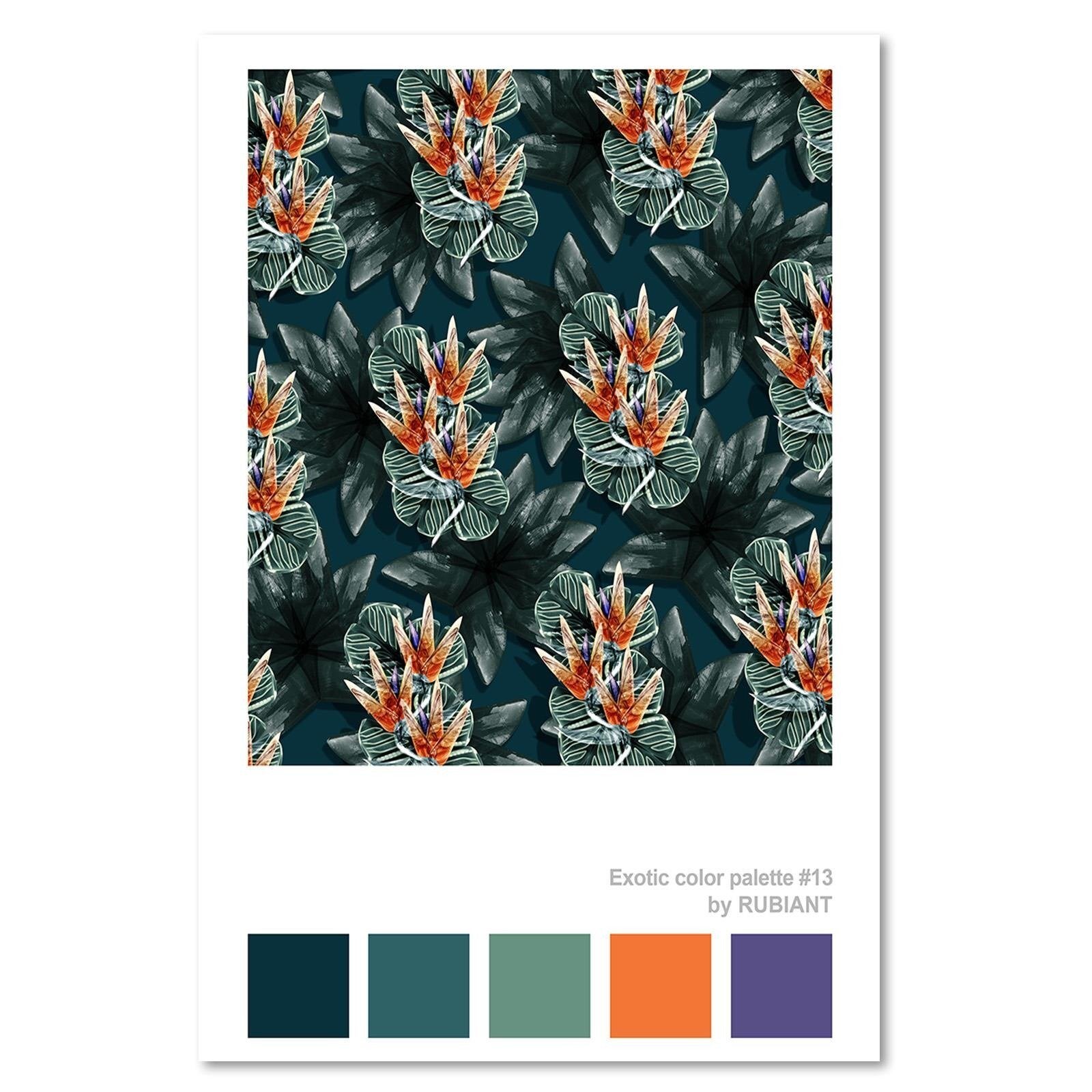 Tableau décor d'image d'art visuel xxl - 40 x 60 cm - 2