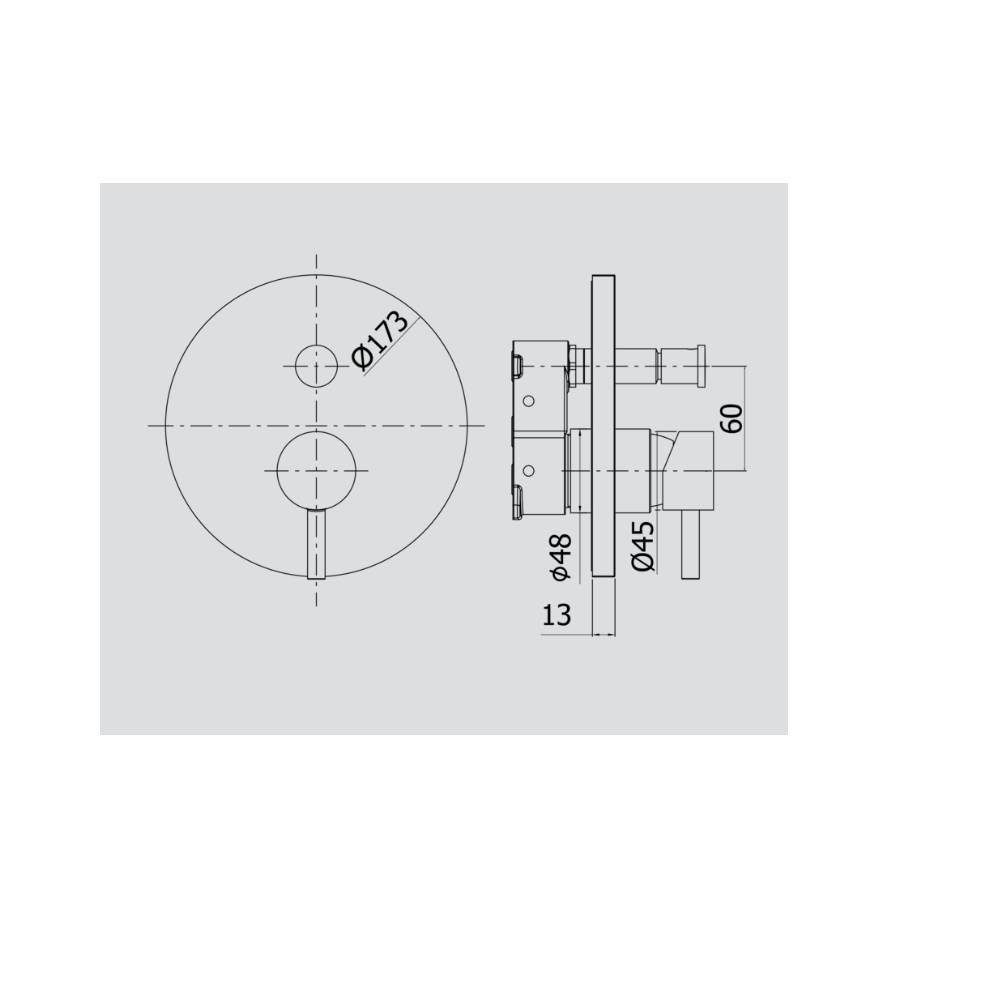 Conjunto de ducha termostÃ¡tico exterior empotrable funciones