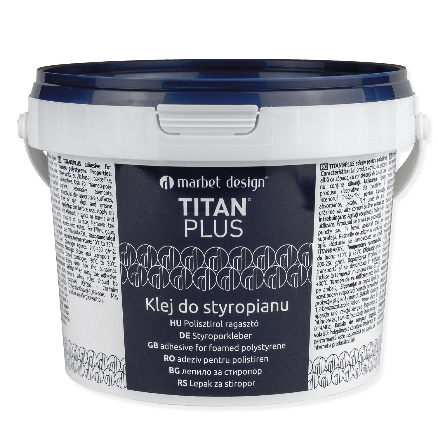 Klej do styropianu TITAN PLUS Marbet Design 1 kg
