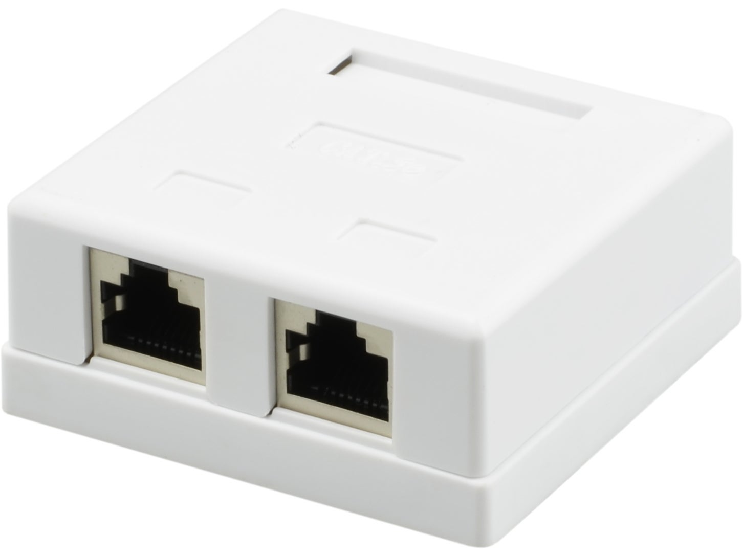 NEKU Gniazdo sieciowe natynkowe FTP kat.5e 2x RJ45