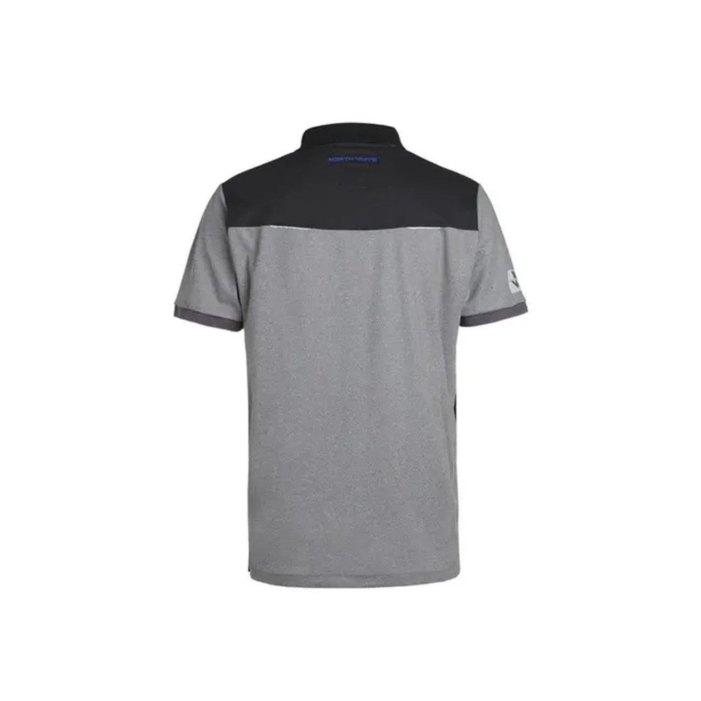 HORTEN - POLO DE TRAVAIL - 1403 Noir , Gris chiné XL - 8