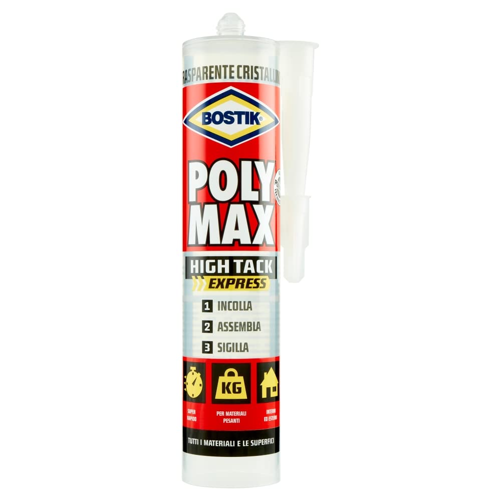Adhésif Poly Max ml 290 Cristal High Tack Bostik - 2