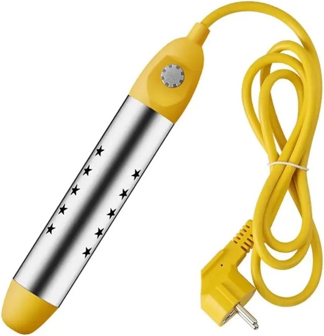 Aquecedor de água elétrico submersível, aquecedor de água portátil de parede (2500W)