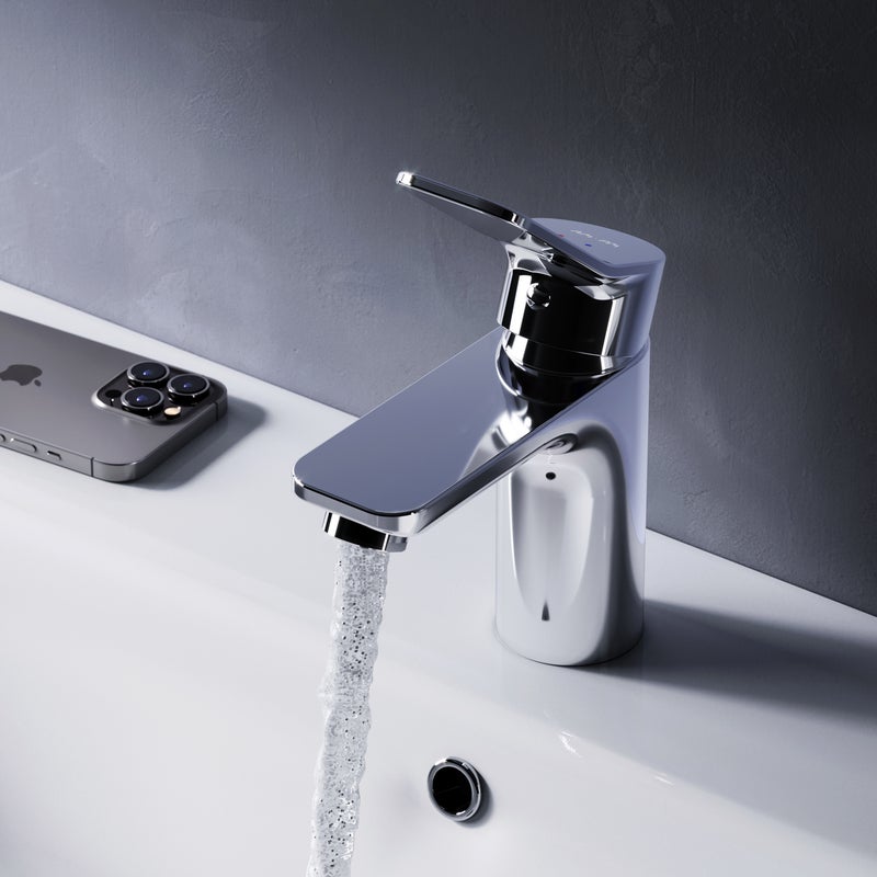 Bateria umywalkowa Bateria wannowa, chrom, X-Joy, rozmiar S, FXA02800 AM.PM