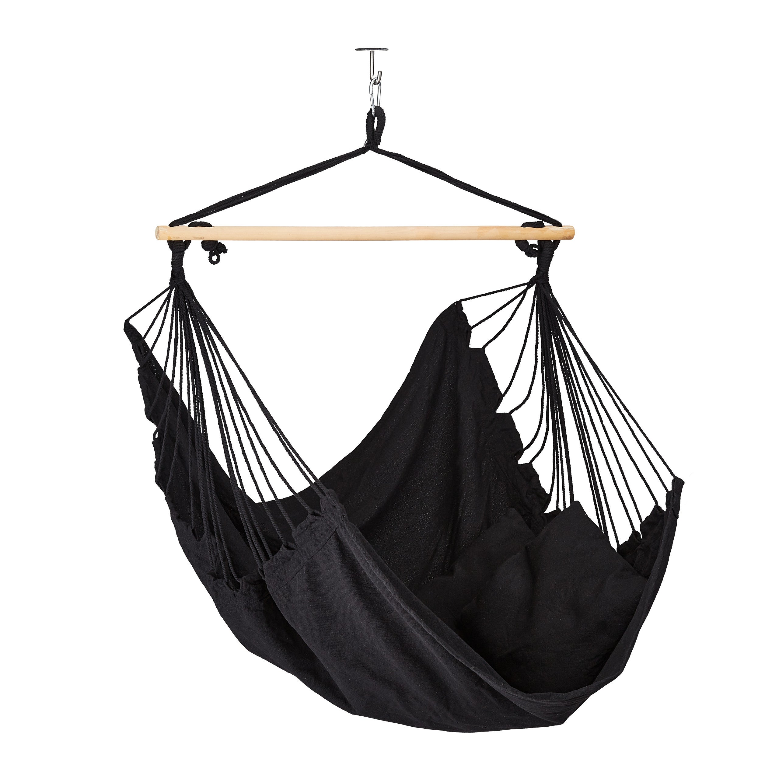 Outsunny Amaca da Giardino Doppia in Cotone con Cuscino 188x140cm