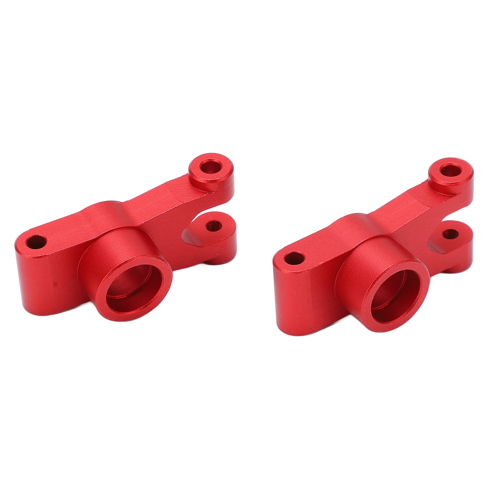 Moyeu Arrière RC En Alliage Aluminium – Support D'Essieu 1/10 Pour Granite – 2 Pièces Rouges Haute Dureté