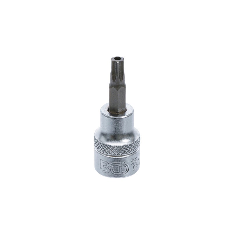BGS Bit – Bussola, 10 mm, 3/8, profilo a T con Foro, T30, 2574