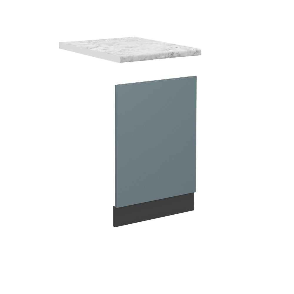 Vicco Panel przedni R-Line, Niebiesko-szary, 45 cm , BR Marmur