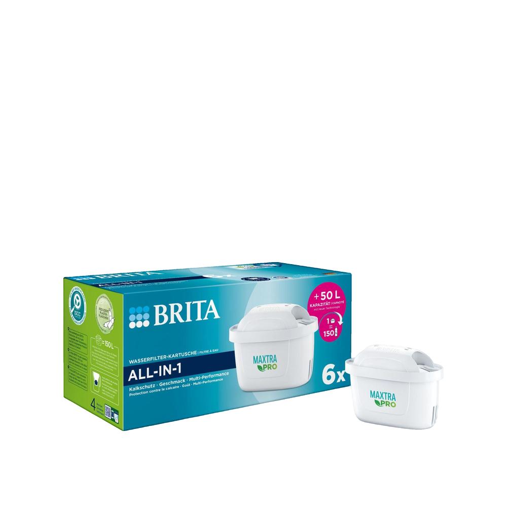 Brita Filtro De Agua Maxtra Pro Todo En 1 (Paquete De 6) Carbón , Leroy Merlin