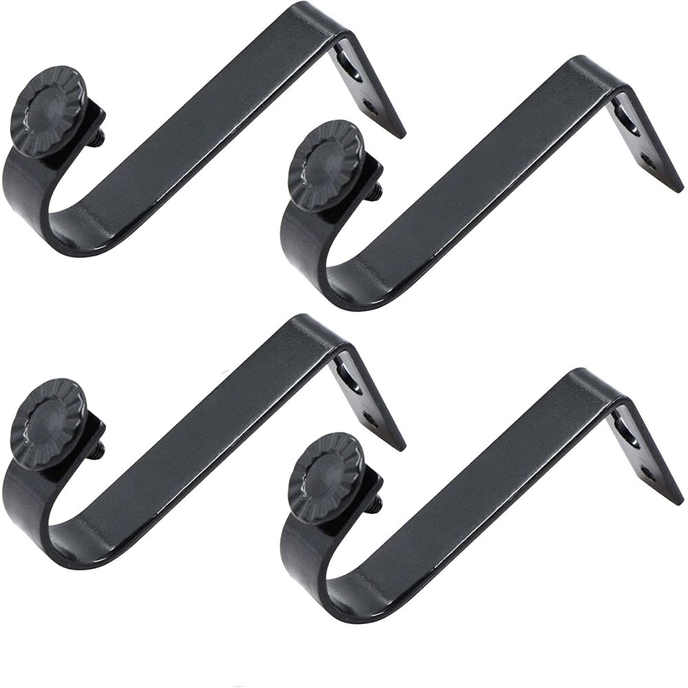 Staffe Per Asta Per Tende Da Soffitto, Resistenti Staffe Per Aste - 6