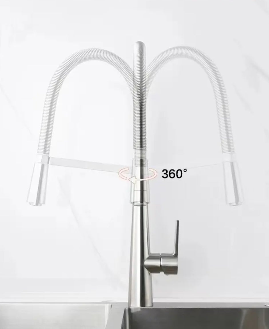 ROBINET CUISINE CHROMÉ 0010 EN LAITON COLLECTION ERYMANTHE - 6