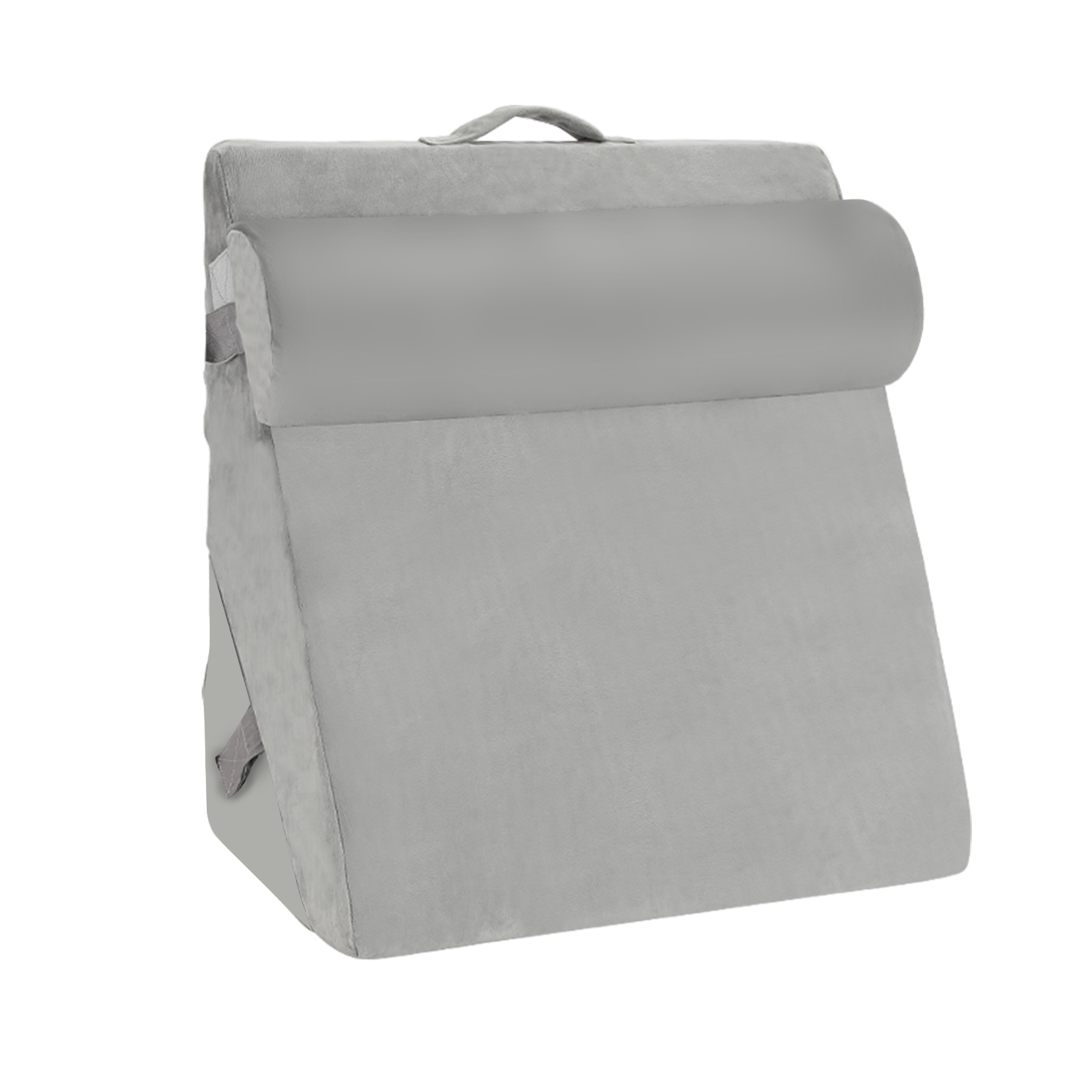 Almohada de lectura triangular en forma de cuña para cama, cojín terapéutico multiusos para aliviar el estrés, aliviar el dolor de espalda.