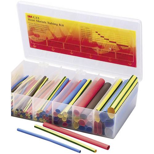 Ledkia Kit Guaina Termorestringente 3M 6 Diametri SFTW-202A Multicolor 3M KT-3M-7000037646 Multicolore