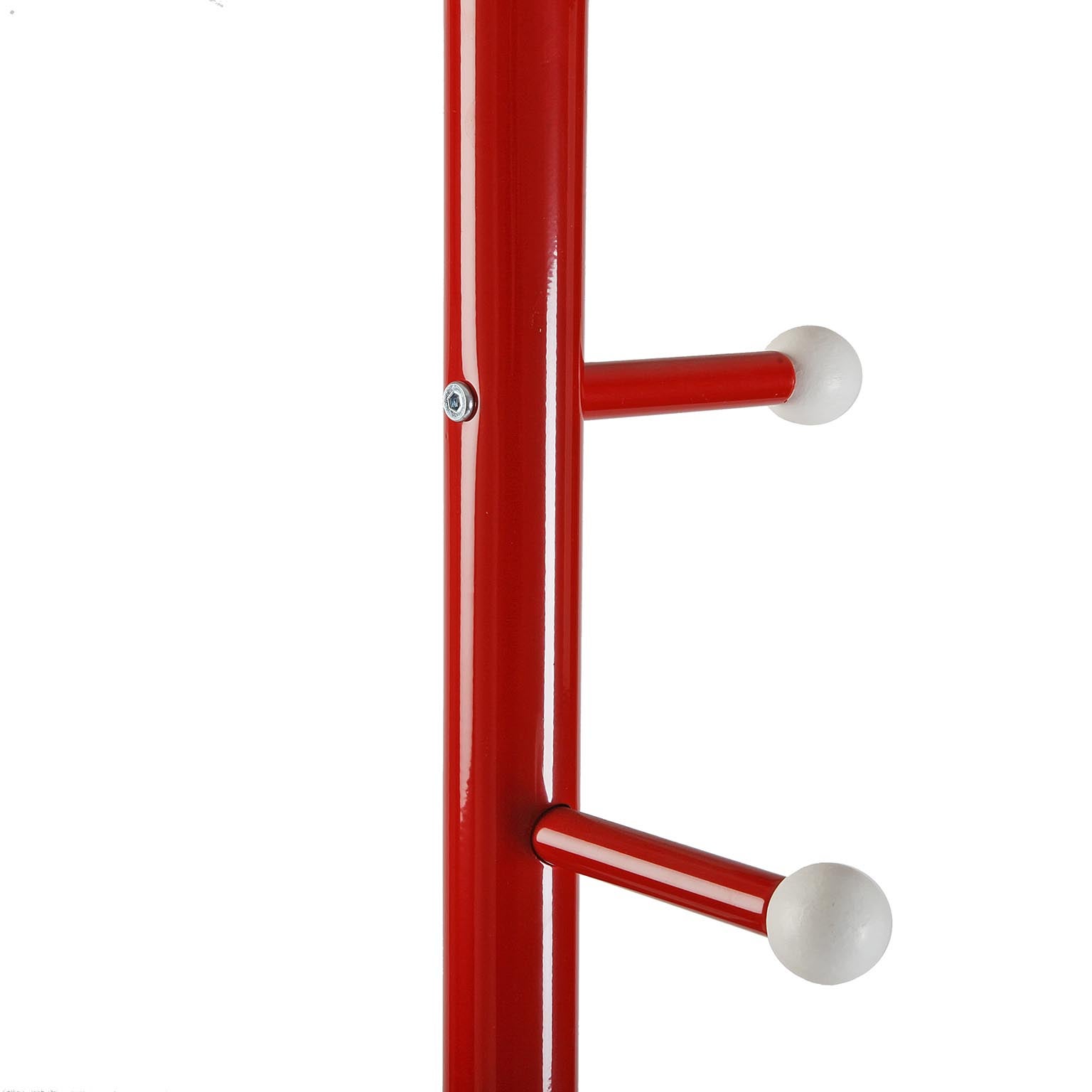 Versa Ruan Perchero de Pie de Estilo Minimalista, Rojo