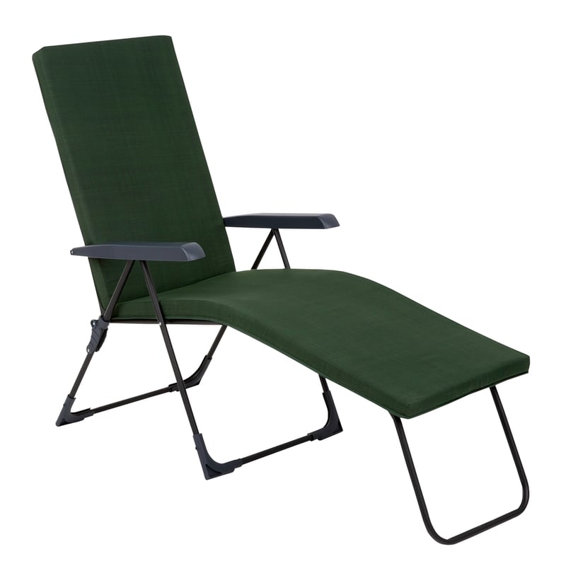 Leżak ogrodowy Barletta Black Edition zielony Patio