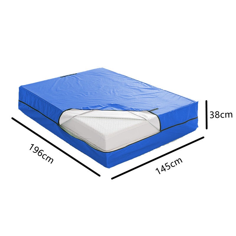 Sac de protection pour matelas (196*145*38cm) - Tissu Oxford étanche, sac de déménagement anti-poussière, rangement universel pour matelas/canapé - 4