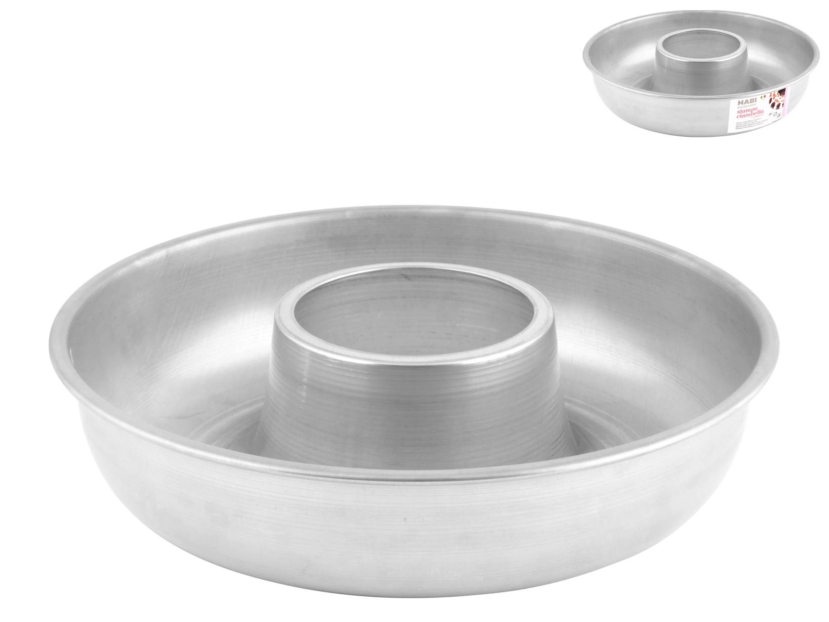 PADELLA ALTA ANTIADERENTE IN ALLUMINIO MANICO EN INOX 4MM. 40 CM VULCANO - Foto 9