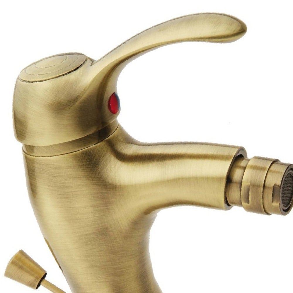 Rubinetto Bidet em Latão Antigo - Dimensões: x - 4