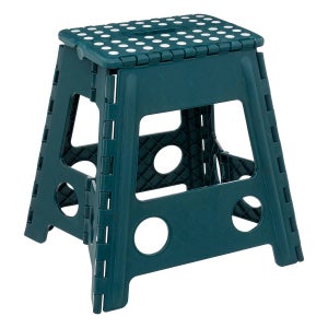Sgabello Compatto Bianco Sgabello Pieghevole ACKO 22,9 Cm - Comodo E