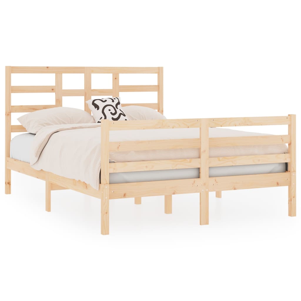 VidaXL Giroletto In Legno Massello 120x190 Cm 4FT Small Double | Leroy - 7
