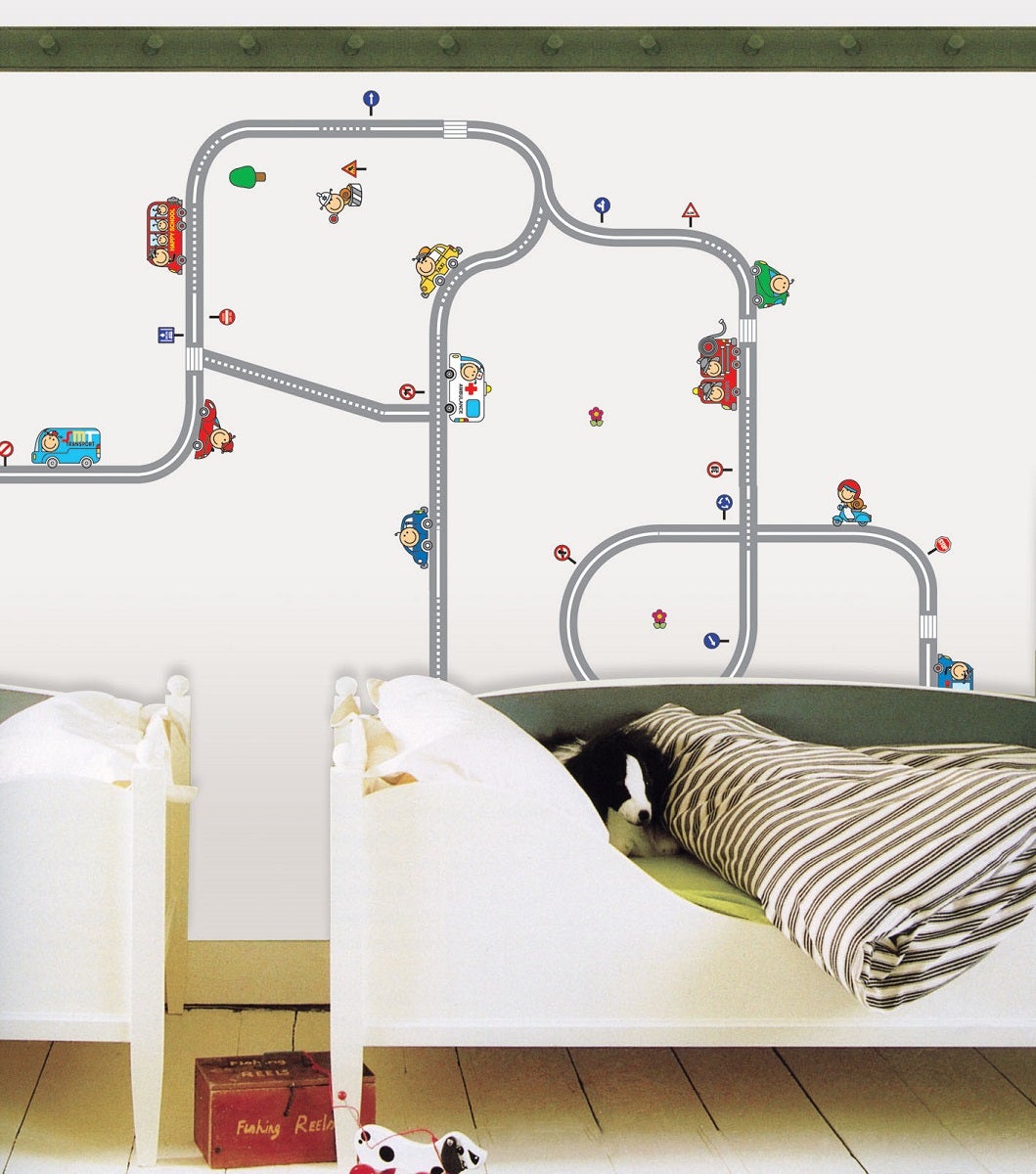 Adesivo Treno in miniatura - Sticker adesivo - adesivi murali - - 4