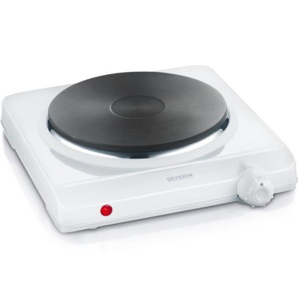 SEVERIN KP1091 Rechaud - piano cottura elettrico 1500W - diametro 18 cm - termostato regolabile - ideali piccoli spazi cucina /