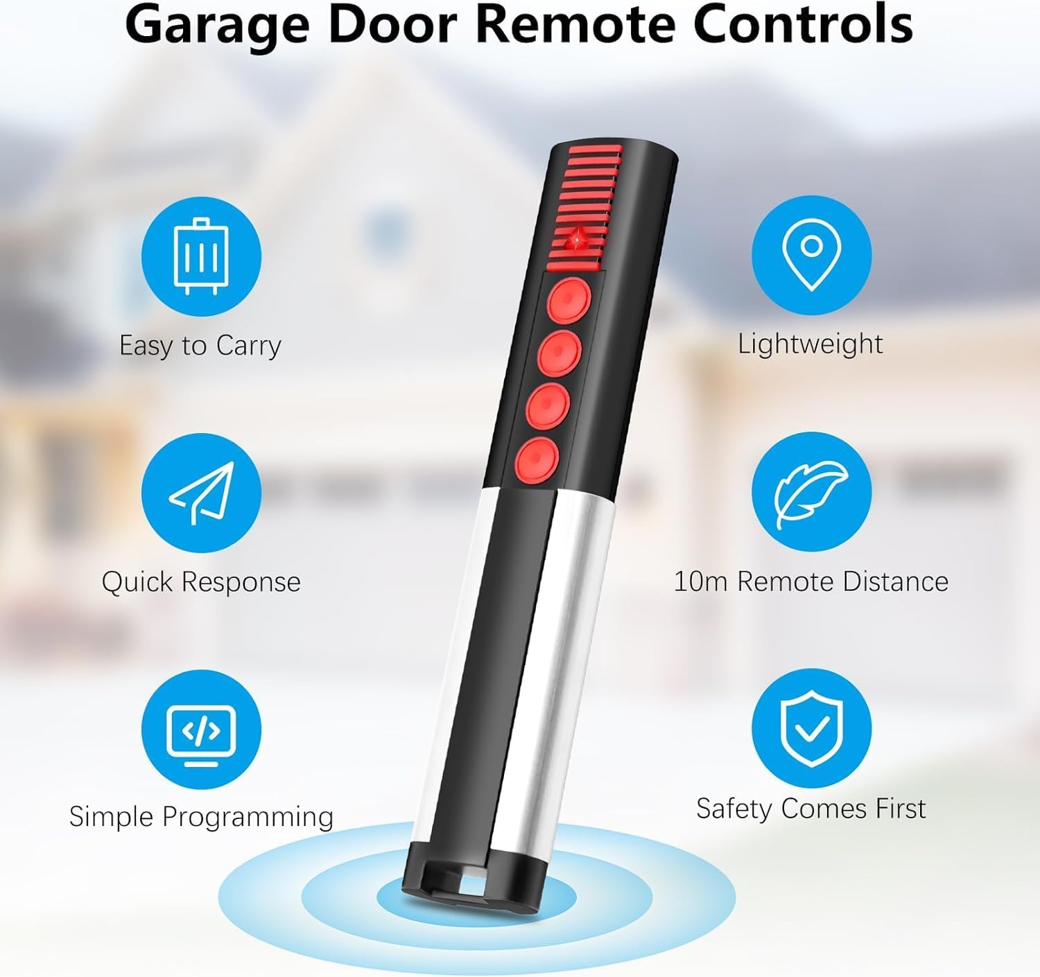 TéLéCommande de Porte de Garage pour SOMMER 4020 4026 TX03-868-4 TX03