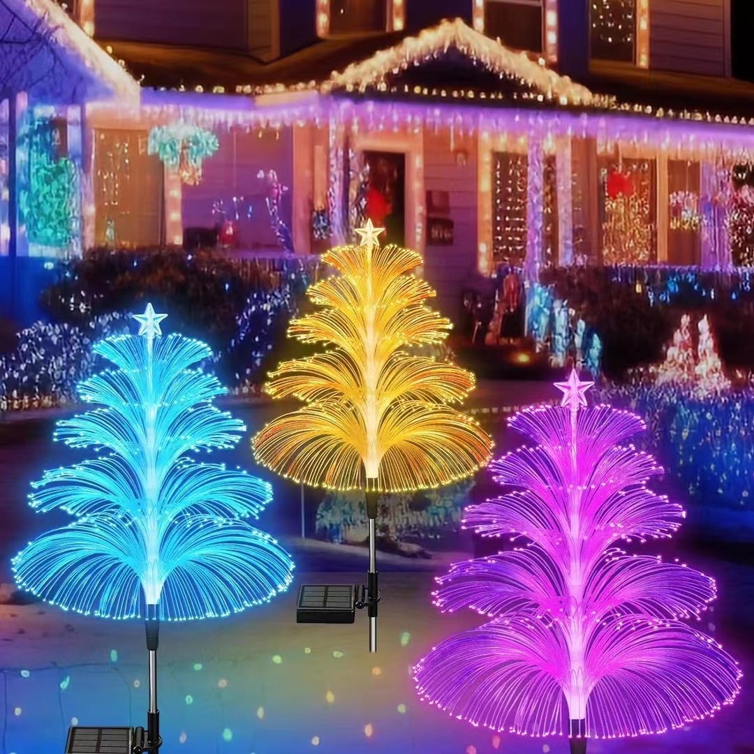 Lampe Solaire Arbres Lumineux De Noel