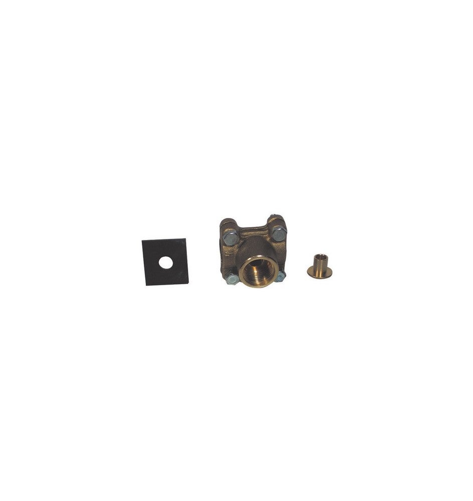 Agora-Tec in Ottone per Tubo 1/2 Pollici (12,7 mm) su 1 Pollici IG