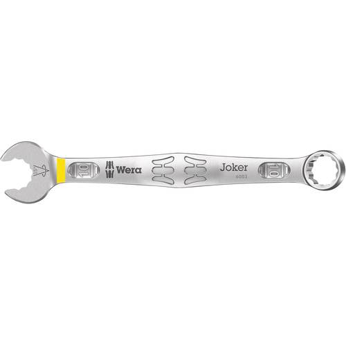 Wera klucz płasko-oczkowy 6003 Joker SW 10mm L.125mm forma A ze stopu WS - 5020201001