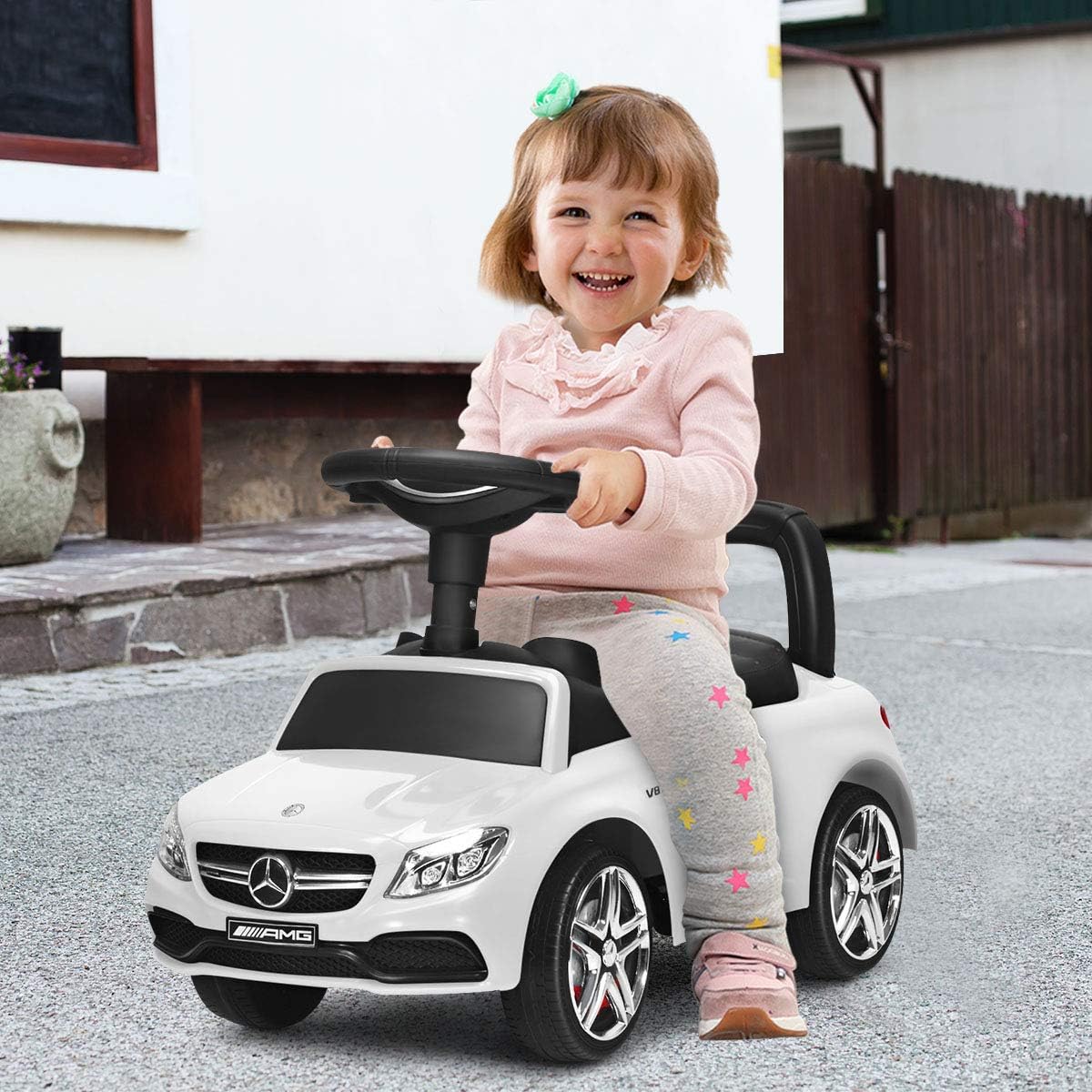 Porteur pour Enfants Voiture Mercedes Benz 12 36 Mois Leroy Merlin