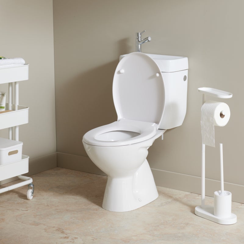WC à poser avec lave-mains intégré avec bride sortie verticale - Vertigo duo - 8